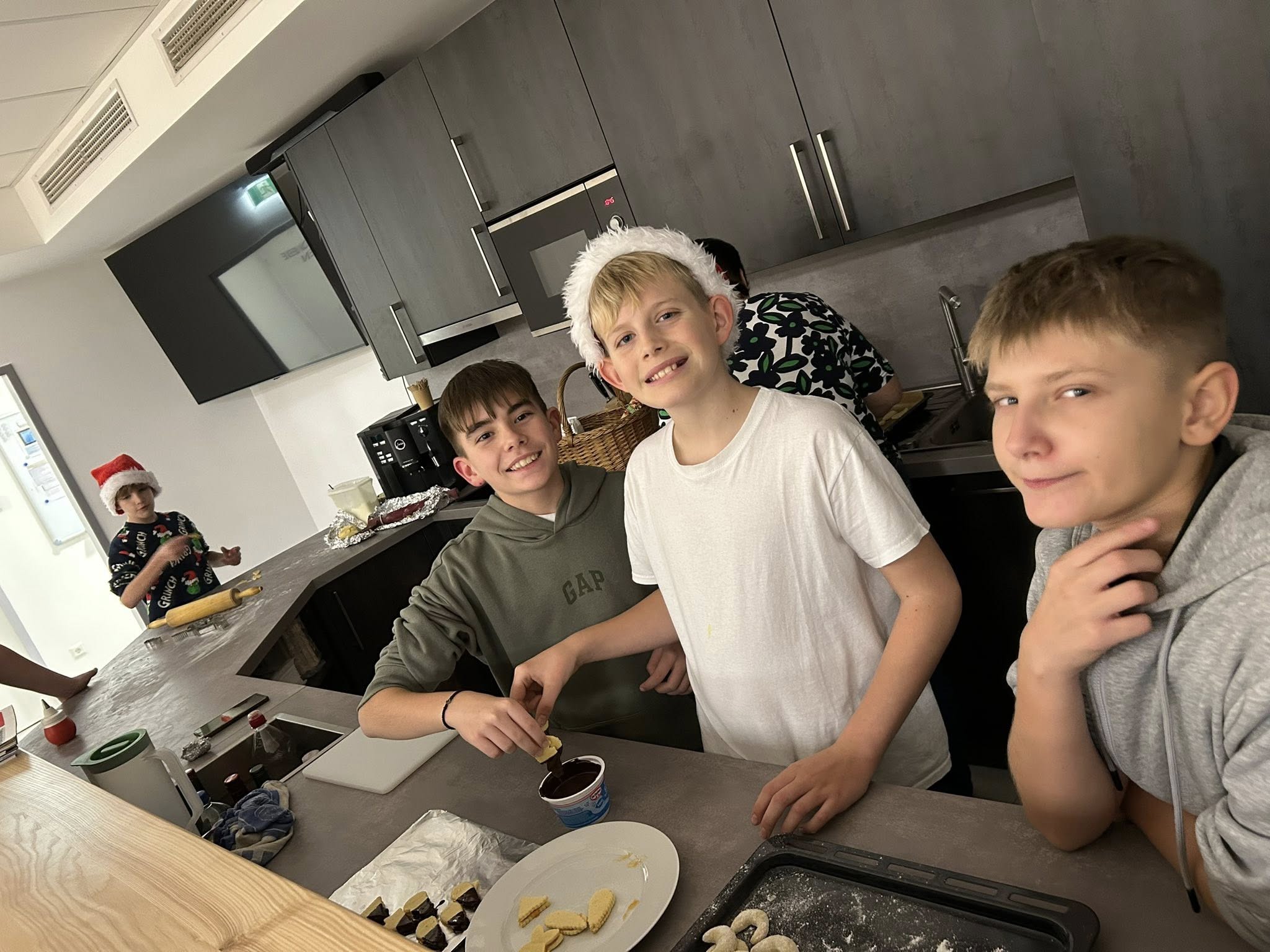 Kekse backen mit der Feuerwehrjugend